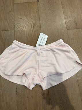 John Galt Brandy Melville waffle knit shorts one size fits all